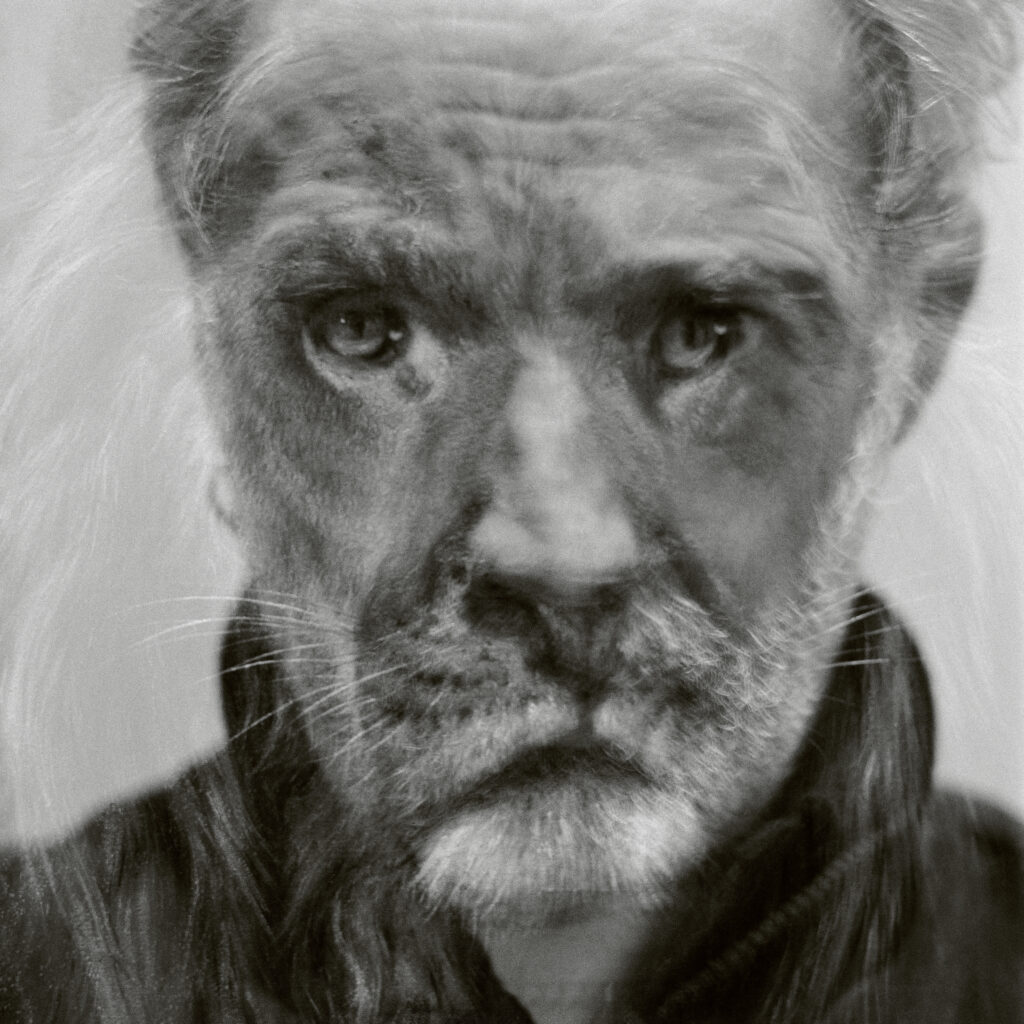 Autoretrato con una fiera, 2019 © Alberto Garcia-Alix. VEGAP, Madrid