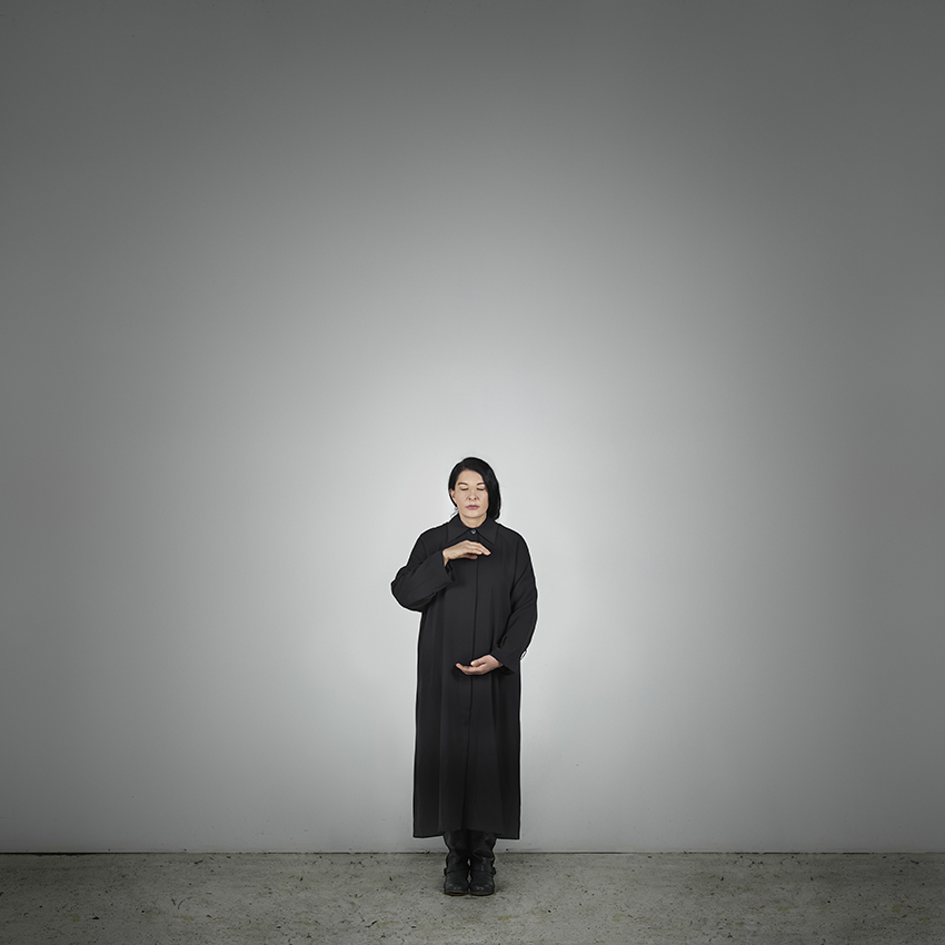 Marina AbramovićHolding Emptiness (A), 2012© Marina Abramović,Courtesy of the MarinaAbramović Archives