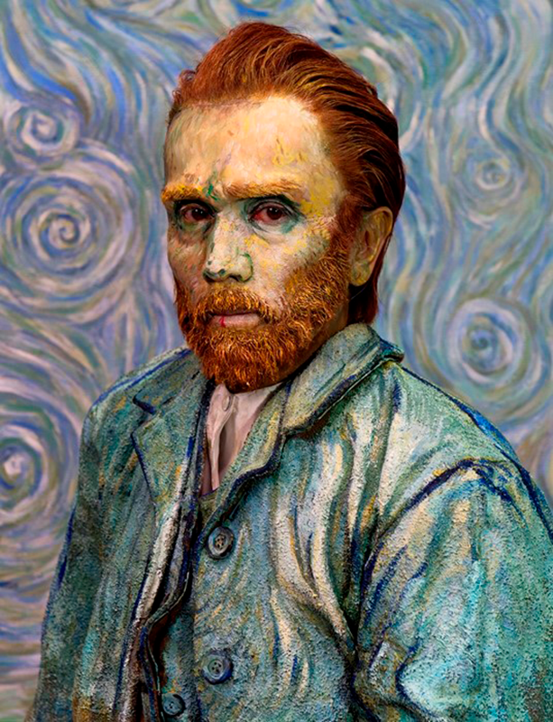 JUANA DE AIZPURU Yasumasa Morimura Van Gogh Blue, 2016 © YASUMASA MORIMURA